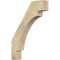 Ekena Millwork 4"W x 22"D x 30"H Merced Rough Sawn Knee Brace, Douglas Fir BRC04X22X30MRC00RDF - alternate 1